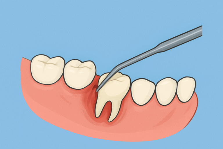 Surgical Extraction of Lower Right Third Molar